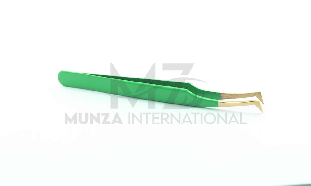 Green Gold Tweezers